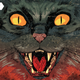 Salem the cat, illustrated in close-up.